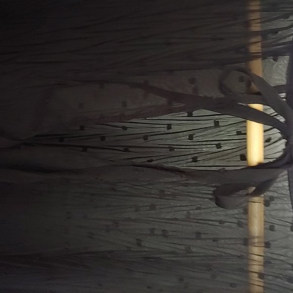 H&M size M sheer black mini dress with lining - Picture 2 of 8